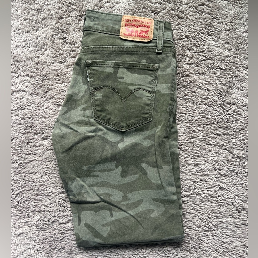 Levi's Camouflage Skinny Jeans